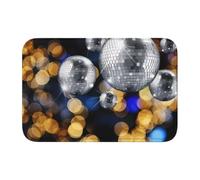 HJFCZH Alfombrilla de baño con estampado de salón de baile de 40 x 60 pulgadas, funda de baño de poliéster duradera con respaldo antideslizante para baño, tocador y suites de invitados