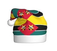 HJFCZH Bandera de Mozambique imprime sombrero de Navidad para adultos para Navidad, Halloween, Año Nuevo, ventas, promociones