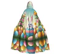 HJFCZH Best Easter Wishes - Capa con capucha impresa de Halloween para adultos para varios entornos de fiesta y carnaval