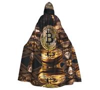 HJFCZH Bitcoin Picture - Capa con capucha para adultos que garantiza un fácil cuidado y un uso duradero