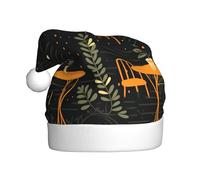 HJFCZH Cafe Terrace at Night Prints - Gorro de Navidad para adultos para Navidad, Halloween, Año Nuevo, ventas, promociones