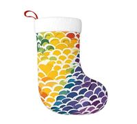 HJFCZH Calcetín de Navidad con estampado de orgullo gay, accesorio decorativo esponjoso y suave para uso a granel por mujeres y hombres