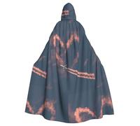 HJFCZH Capa con capucha para adultos, diseño de "Fly into the loving white clouds"