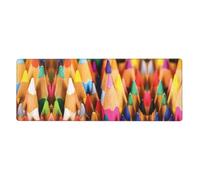 HJFCZH Crayons Prints - Alfombrilla de ratón (30,5 x 80 cm)