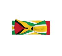 HJFCZH Diadema con lazo para bebé con estampado de bandera de Guyana, mezcla de nailon suave y agradable al tacto para sesiones de fotos de recién nacidos y regalos de baby shower