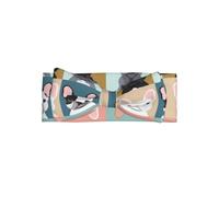 HJFCZH Diadema de perro bulldog francés con bonitos estampados para bebé, adorable accesorio para recién nacidos para sesiones de fotos dulces y baby showers