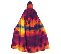 HJFCZH Encantadora capa con capucha para adultos con estampado de crepúsculo para varios entornos de fiesta y carnaval