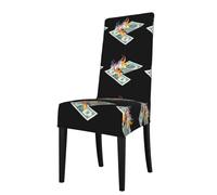 HJFCZH Funda extraíble para silla de comedor Burning Desire, suave y cómoda para sillas de banquetes y ceremonias de restaurante