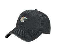 HJFCZH Gorra de béisbol negra con estampado Burning Desire de algodón, gorra clásica para hombres y mujeres, ligera y transpirable, NEGRO, talla nica