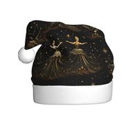 HJFCZH Gorro de Navidad con estampado de cascanueces para mujer, diseño de cascanueces, para adultos, por lo que es un regalo divertido y duradero para hombres y mujeres