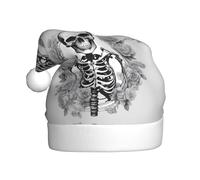 HJFCZH Gorro de Navidad con estampado de chica gótica de belleza para adultos, para Navidad, Halloween, Año Nuevo, ventas, promociones