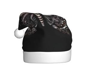 HJFCZH Gorro de Navidad con estampado de mariposas científicas para adultos, suave, ligero, para fiestas de vacaciones