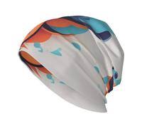 HJFCZH Gorro de punto para adultos con imagen de guitarra instrumental, elástico, cálido, para hombres y mujeres, color negro