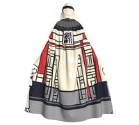 HJFCZH La capa con capucha para adultos con estampado de artes marciales de Taekwondo es una capa súper grande, cómoda y duradera