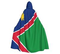 HJFCZH La capa con capucha para adultos con estampado de bandera de Namibia es una capa súper grande, cómoda y duradera