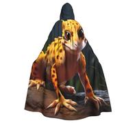 HJFCZH La capa con capucha para adultos con estampado de leopardo Little Gecko es una capa súper grande, cómoda y duradera