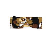 HJFCZH Naughty Beaver Prints - Diadema con lazo para bebé, mezcla de nailon suave y agradable al tacto para sesiones de fotos de recién nacidos y regalos de baby shower