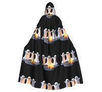 HJFCZH Naughty Little Devil Picture Halloween - Capa con capucha para adultos para usar durante Halloween, juegos de rol