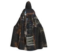 HJFCZH New York Night View - Capa con capucha para adultos para varios entornos de fiesta y carnaval