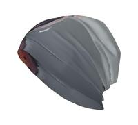 HJFCZH Reflection - Gorro de punto para adultos, diseño de guitarra, elástico, cálido, para hombres y mujeres, color negro