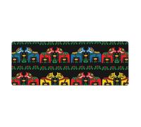 HJFCZH Runner - Alfombrilla de ratón con diseño de caballo dala sueco, 30,5 x 80 cm