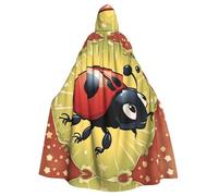 HJFCZH Seven Star Ladybird Prints - Capa con capucha para adultos para varios entornos de fiesta y carnaval