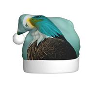 HJFCZH Sombrero de Navidad con estampado de águila valiente para adultos, para Navidad, Halloween, Año Nuevo, ventas, promociones