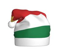 HJFCZH Sombrero de Navidad con estampado de bandera de Seychelles para adultos, por lo que es un regalo divertido y duradero para hombres y mujeres