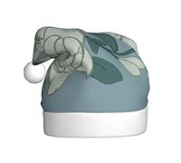HJFCZH Sombrero de Navidad con estampado de Bauhinia blanco para adultos, para Navidad, Halloween, Año Nuevo, ventas, promociones