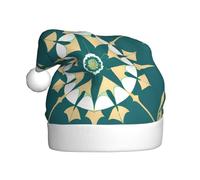 HJFCZH Sombrero de Navidad con estampado floral de estilo exótico para adultos, para Navidad, Halloween, Año Nuevo, ventas, promociones