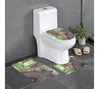 HJFCZH Squirrel in The Tree Prints - Juego de 3 alfombras de baño de 24 x 16 pulgadas, ultra suaves y absorbentes para mayor comodidad y estilo