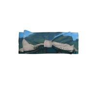 HJFCZH Tahiti Beach Prints - Diadema con lazo para bebé, adorable accesorio para recién nacidos para sesiones de fotos dulces y baby showers