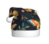 HJFCZH The Butterfly of Freedom - Gorro de Navidad para adultos, para Navidad, Halloween, Año Nuevo, ventas, promociones