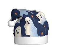 HJFCZH The Dreadful Spectre - Gorro de Navidad con estampado para adultos, diseño suave, ligero y esponjoso para hombres y mujeres