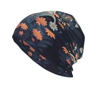 HJFCZH The Ghost Among Flowers - Gorro de punto para adultos, para la vida cotidiana, en casa, salir, color negro