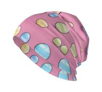 HJFCZH The Sleeping Easter Egg Picture - Gorro de punto para adultos, suave, cómodo, elástico, para hombres y mujeres, color negro