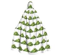 HJFCZH Three Little Frogs - Capa con capucha para adultos para varios entornos de fiesta y carnaval