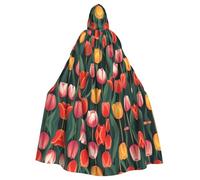 HJFCZH Tulip Garden Picture - Capa con capucha para adultos que garantiza un fácil cuidado y un uso duradero