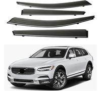 HJFeng Deflectores De Aire para Volvo V90 2018 2021, FáCil InstalacióN Deflectores De Viento Cortavientos Ventana Coche Accesorios