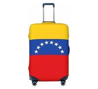 HJFIERYF Funda de equipaje de viaje con estampado de bandera de Groenlandia, patrón personalizado, protector de maleta, resistente al polvo y los arañazos, Bandera de Venezuela, M, Maleta