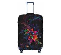 HJFIERYF Funda de equipaje de viaje con estampado de vacío. Funda protectora para maleta, resistente al polvo y a los arañazos, Balada de hierba poco profunda, XL, Maleta