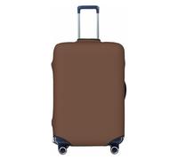 HJFIERYF Funda para equipaje de viaje, color rosa coral, protector personalizado para maleta, resistente al polvo y a los arañazos, Siena quemada, XL, Maleta