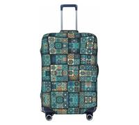HJFIERYF Sky Realm - Funda para equipaje de viaje, con estampado geométrico, protector personalizado para maleta, resistente al polvo y los arañazos, Sombra bajo la lámpara, L, Maleta