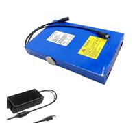HJGHY 12v,20000mAh, Batería Recargable de polímero de Litio de 12 V CC, 16 000 mAh, 20 000 mAh y 24 000 mAh con Cargador para Dispositivos eléctricos de 12 V y enrutador de monitoreo.