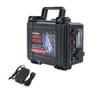 HJGHY 12v,20Ah, Batería de propulsión para Barco de Pesca de 12 V, 20 Ah, 60 Ah, 80 Ah, 100 Ah, 150 Ah y 200 Ah, con Cargador para buscador de Peces, Luces LED y Altavoz.