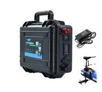 HJGHY 12v 60ah, Batería de Litio para propulsión Marina de 12 V, 24 V, 48 V, 60 Ah, 80 Ah, 100 Ah, 120 Ah, 150 Ah y 200 Ah para hélice de Barco de Pesca.