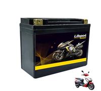 HJGHY 12v,7Ah, Batería de Arranque Recargable LiFePO4 de 12V (12Ah, 15Ah, 20Ah, 4Ah, 5Ah, 7Ah, 9Ah) para Motocicletas, Scooters y ciclomotores.