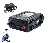 HJGHY 12v,80Ah, Batería de propulsión Marina para propulsores Exteriores de 12 V 60 Ah 80 Ah 100 Ah 150 Ah; Paquete de baterías de Litio Recargables de 24 V 100 Ah 200 Ah.