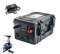 HJGHY 24v,150Ah, Batería de propulsión Marina para propulsores Exteriores de 12 V 60 Ah 80 Ah 100 Ah 150 Ah; Paquete de baterías de Litio Recargables de 24 V 100 Ah 200 Ah.