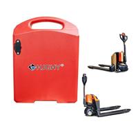 HJGHY 24v 20ah, Batería LiFePO4 para transpaleta eléctrica de 24 V, 20 Ah y 30 Ah, batería para Carretilla elevadora de 48 V, 15 Ah y 20 Ah para CBD15-JH/CBD20-JH, Accesorio de Repuesto